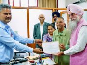 Certificate of Election given to Punjab Rajya Sabha candidate Rajinder Gupta