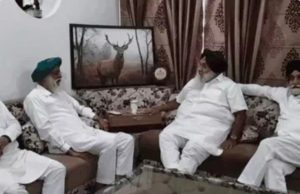 Sukhbir Badal meets farmer leader Balbir Rajewal in Punjab, sparks political buzz
