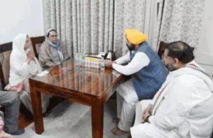 Punjab CM Mann visits late ADGP Kumar’s family, questions harassment and injustice