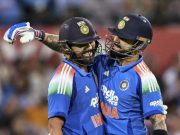 Rohit, Kohli shine as India beat Australia by nine wickets in final ODI