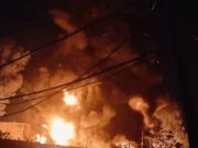 Massive fire breaks out at rubber factory warehouse in Jalandhar