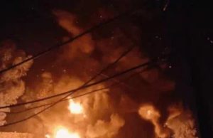 Massive fire breaks out at rubber factory warehouse in Jalandhar