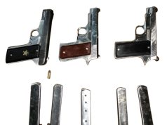 TWO MORE OPERATIVES OF GANGSTERS GURDEV JASSAL AND GURLAL ALIAS GULLU HELD IN GURDASPUR; THREE PISTOLS RECOVERED