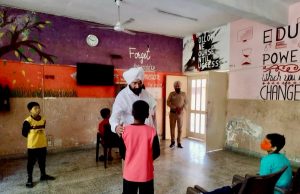 District and Sessions Judge Visits Children’s Homes