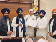 Harjot Singh Bains and Deepak Bali Invite Jathedar Giani Kuldeep Singh Gargajj for Guru Tegh Bahadur Ji’s 350th Martyrdom Anniversary