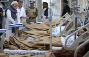 PM Modi visits LNJP Hospital, to chair CCS meeting on Red Fort blast
