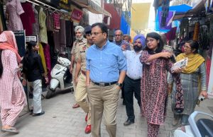 DC reviews preparations for Nagar Kirtan route on foot