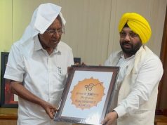 HARBHAJAN SINGH ETO CALLS ON KERALA CM PINARAYI VIJAYAN