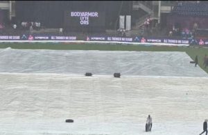 Unseasonal rain disrupts preparations for India-South Africa World Cup clash at DY Patil Stadium