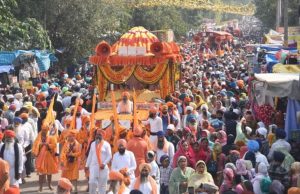 Nagar Kirtan marks 556th birth anniversary of Guru Nanak Dev Ji in Sultanpur Lodhi