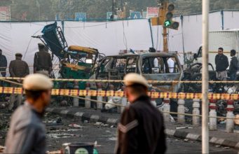 Over 40 samples collected from Red Fort blast site; ammonium nitrate found in preliminary test