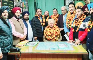 Jaspreet Singh Saini elected new president of Punjab Press Club Jalandhar