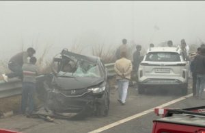 Four killed as 20 vehicles pile up on Mumbai-Delhi Expressway amid dense fog