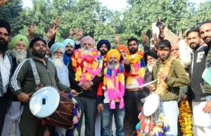 AAP celebration for zila parishad and panchayat samiti poll victory in Mohali today