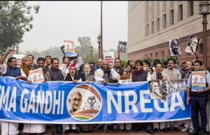 Opposition MPs protest in Parliament against ‘G Ram Ji’ Bill, demand withdrawal