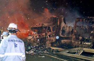 One killed 26 injured in massive pile-up on Japan expressway amid heavy snowfall