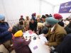 Braving cold weather, CM Bhagwant Singh Mann holds Lok Milni in Jalandhar