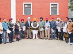 Harjot Singh Bains Hands Over Regularisation Certificates to 21 Contractual PSEB Employees