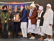 MP Tanmanjeet Singh Dhesi honoured with ‘Sarkar-e-Khalsa Award’