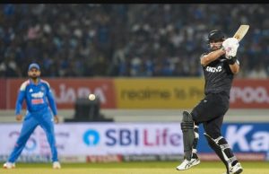 Mitchell’s unbeaten century powers New Zealand to seven-wicket win over India, series level 1-1
