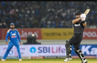 Mitchell’s unbeaten century powers New Zealand to seven-wicket win over India, series level 1-1