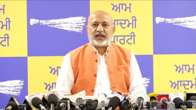 Aap leader Baltej pannu