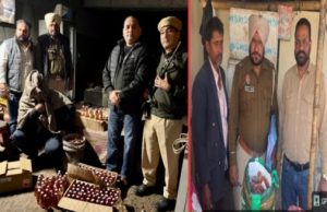 Excise Department Jalandhar Cracks Down on Illicit Liquor; Two Arrested, 62 Litres Seized