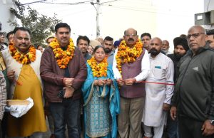 Mohinder Bhagat launches 11 development projects worth Rs 6.24 crore in the city