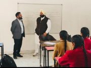 Education Minister Harjot Singh Bains reviews infrastructure during surprise visit to Patiala’s School of Eminence