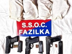 Fazilka News: Cross-Border Smuggling Network Busted in Fazilka; One Held With 2.1 Kg Heroin, 7 Pistols