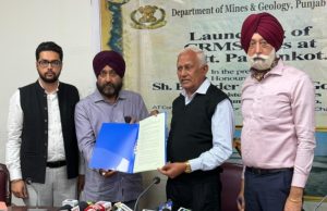 Barinder Kumar Goyal Launches Crusher Owner Mining Sites in Punjab to Streamline Minor Mineral Sector