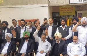 Punjab lawyers begin three-day ‘no-work’ strike; Fatehgarh Sahib Bar holds protest