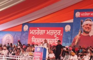 Mallikarjun Kharge targets PM Modi at Congress rally, calls Rahul Gandhi ‘only strong alternative’