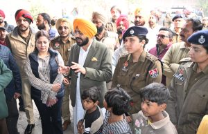 Cabinet Minister Tarunpreet Singh Sond and Khanna SSP vow to make Meat Market drug-free area