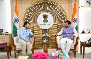 Dr Ravjot Singh meets Union Civil Aviation Minister K R Naidu; Seeks rescue flights for stranded Punjabis