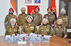 Juvenile Among Six Held in Amritsar with Five Pistols Linked to Cross-Border Arms Smuggling Module