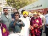 AAP Leaders Reach Punjab Vidhan Sabha with ‘Band Baja’ to Protest Against Congress Leader Partap Singh Bajwa’s Remarks