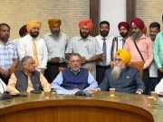 Speaker Kultar Singh Sandhwan and Health Minister Dr. Balbir Singh held a meeting with EDAP Delegation in Punjab Vidhan Sabha