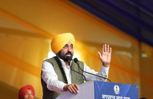 Education key to ending poverty, says CM Mann; launches projects worth over ₹100 crore in Sanaur Cm mann in dharamkot