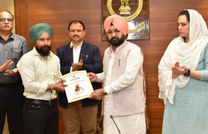 Hardeep Singh Mundian Hands Over Appointment Letters on Compassionate Grounds to 14 Candidates