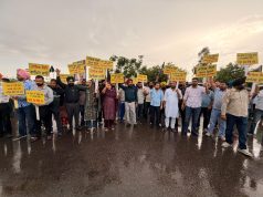 Haryana CM Nayab Saini Faces Massive Protest in Kurali; AAP Leaders Show Black Flags