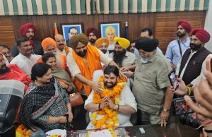 Gagandeep Singh Kaku Ahluwalia assumes the charge of chairman khadi Board