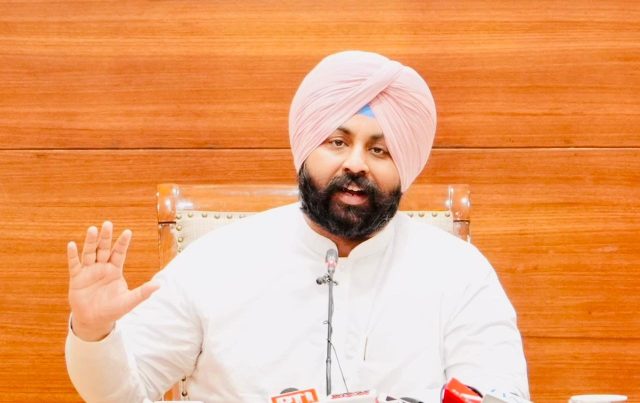 Mla harjot bains
