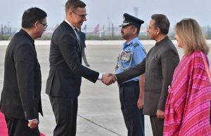 Prime Minister welcomes President of Finland Alexander Stubb to India President Alexander Stubb visit india