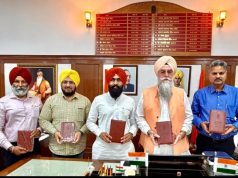 Speaker Kultar Singh Sandhwan Unveils Official Punjab Vidhan Sabha Diary for 2026