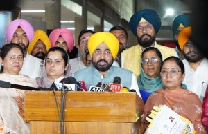 Women to receive ₹1,000 per month under ‘Mukh Mantri Mawaan Dhian Satkar Yojna’; Women from SC communities to get ₹1,500: CM Bhagwant Singh Mann