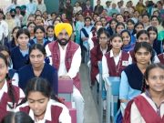 CM Bhagwant Singh Mann interacts with students at School of Eminence in Adampur; Schools of Eminence are catalysts giving wings to students’ dreams