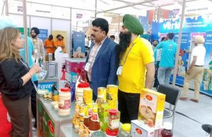 Delegates showed keen interest in Markfed products during the investment summit