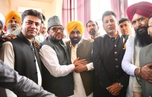 Cm bhagwant mann in malerkotla