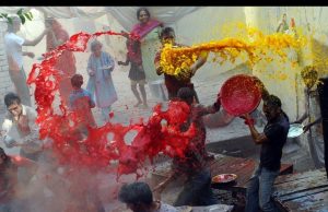 Holi celebrations across Punjab, Chandigarh; police disperse crowds in some areas
